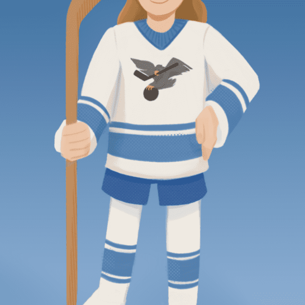 Rosie the Hockey Player