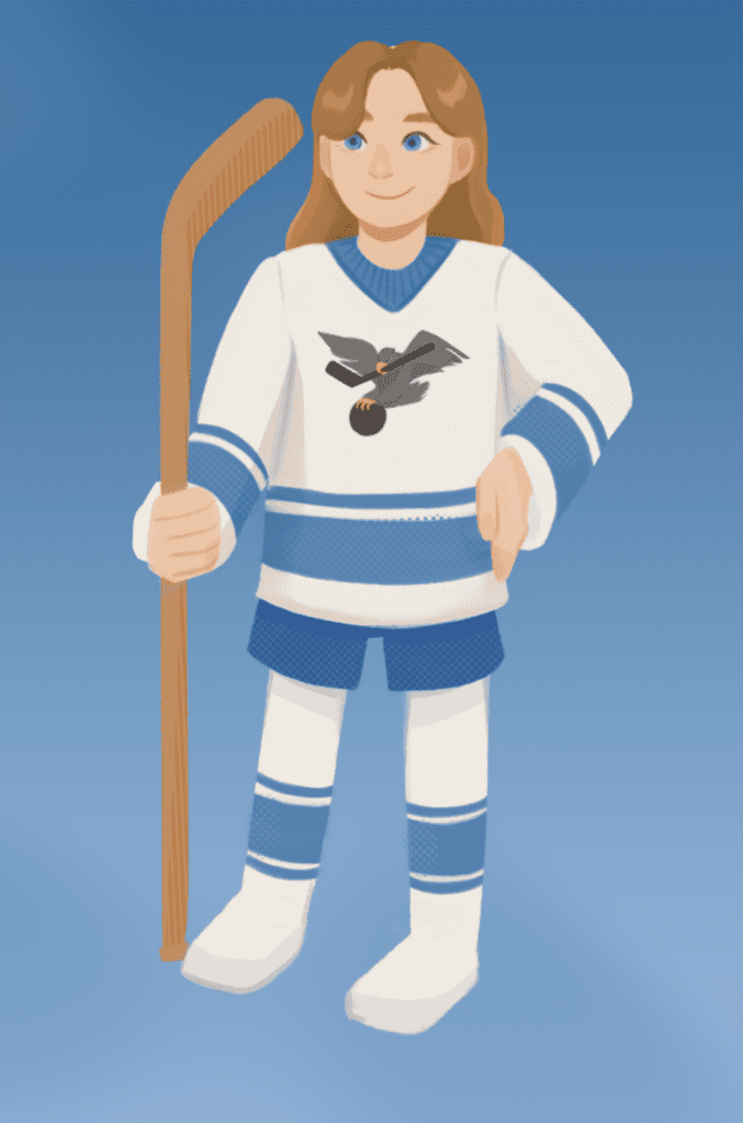 Rosie the Hockey Player